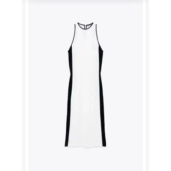 Zara DRESS WITH SIDE STRIPE - Picture 2 of 7